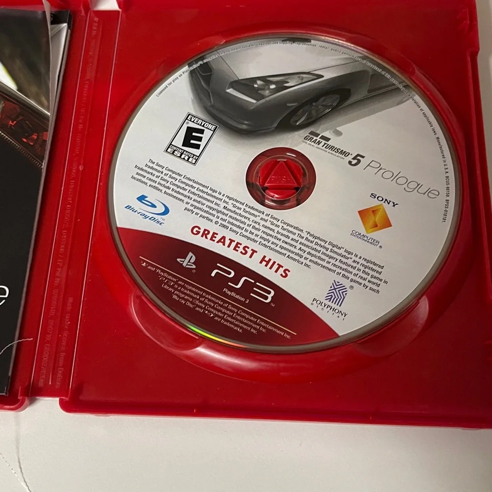 PS3 gran turismo 5 prologue‎ video game
